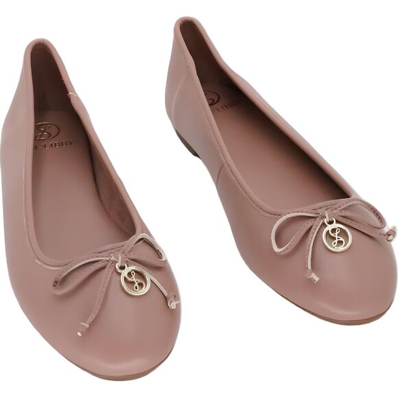 Sam & Libby Callan Nude Ballet Flats Slip-On US 9.5M EU 40.5 - Picture 1 of 6